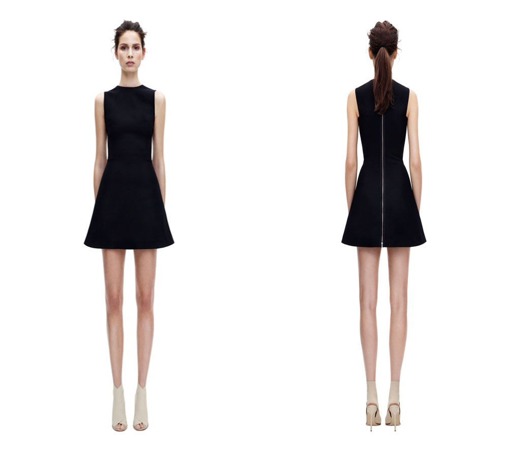 Victoria Beckham Fitted Mini Dress